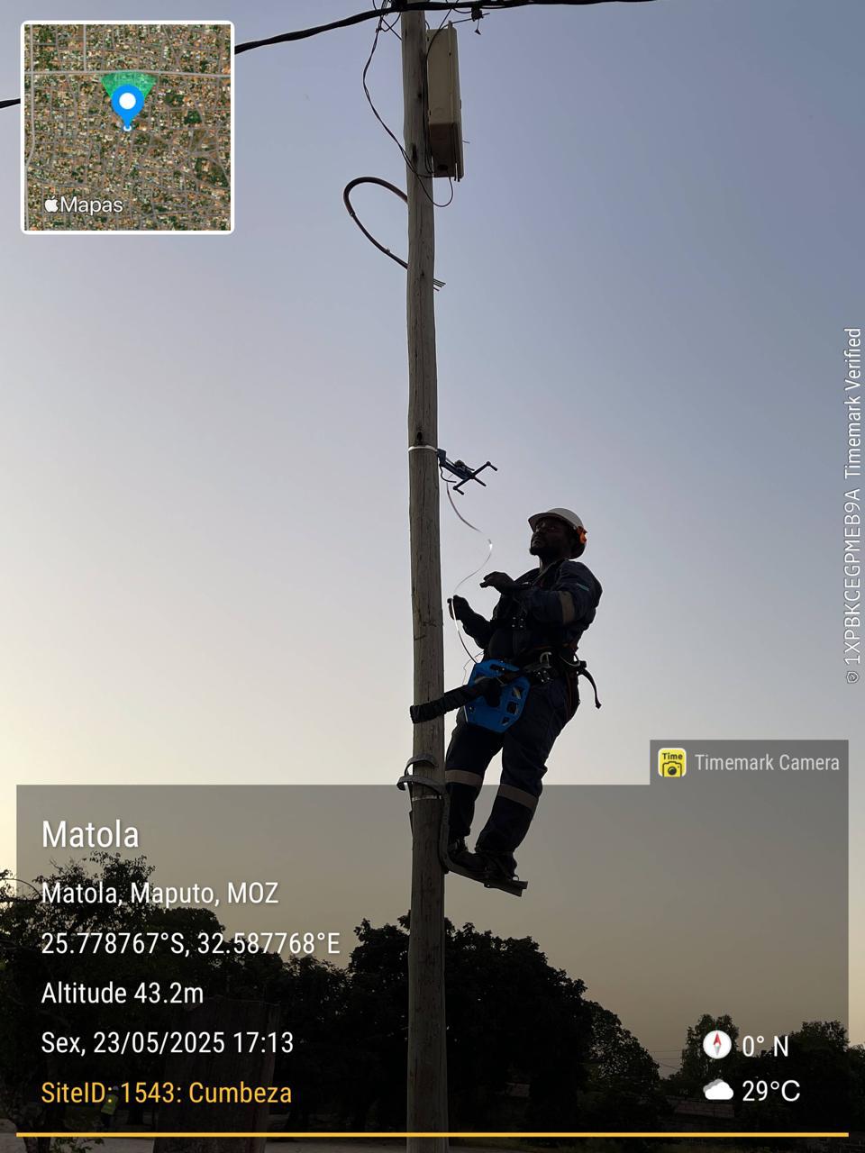 Overhead Line Field Work, Matola